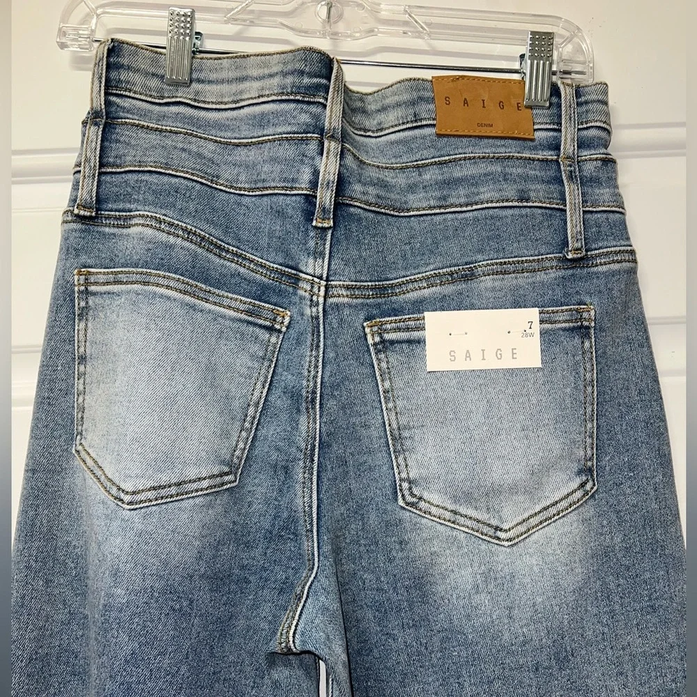 Saige Denim straight Leg 7/28 - Picture 8 of 9